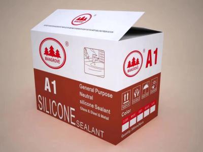 Chine Adhésif de silicone acide blanc pour cuisine et salle de bain à vendre