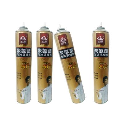 China Polyurethane Foam Adhesive Urethane Spray One Component Pu Foam Spray for sale