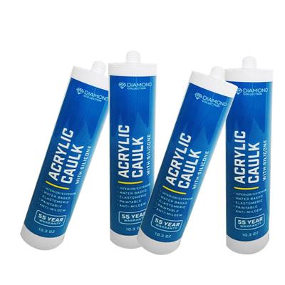 China Factory Priced 300ml Clear Acrylic Sealant Roof Adhesive Seal Building for sale