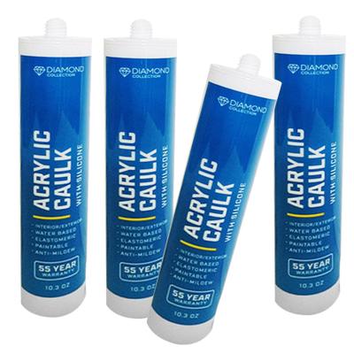 China Rain Proof Caulk Caulking Siliconized Acrylic Sealant Strong Metal Adhesive for sale