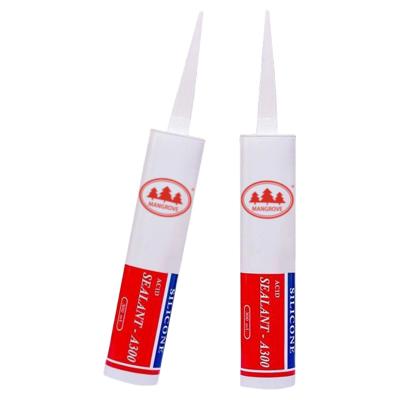 China Acid Sealant 280ml White Black Gray Silicone Sealant Construction Plastic Wood Use for sale