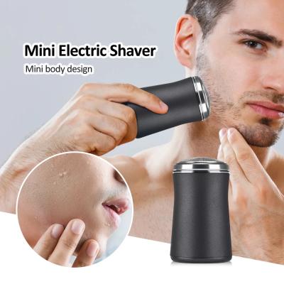 China Six Blade Electric Razor Electric Shaver Pocket Washable Rechargeable Shaving Machines For Men Mini Beard Razor Dual Use Wet-dry for sale