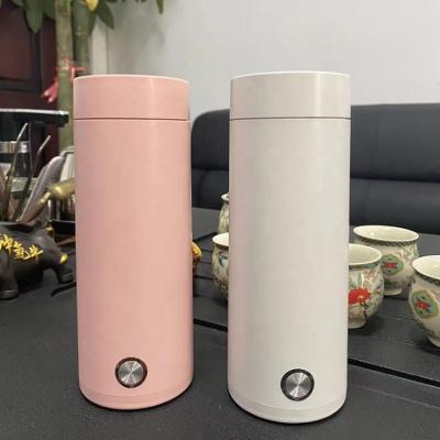 China Keep Hot 400ml Thermos High Quality Custom Smart Portable Electric Kettle Water Temperature Control Water Cup Boiler for sale