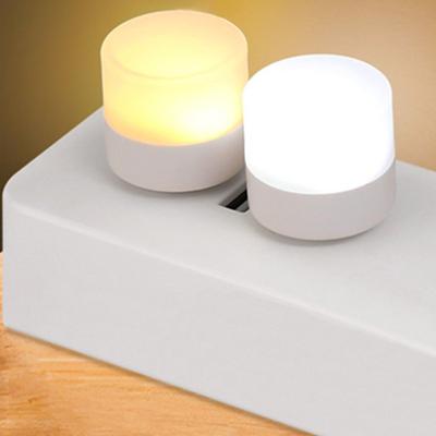 China Mini Bedside Socket Small Night Light Portable Led Light Factory Sales Usb Charging Style Usb Style Computer Warm Ambient Light Lamp Socket for sale