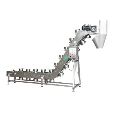 China Custom Type Bowl Bucket Lift Food Grade Food Grade Conveyor Stainless Steel Z Conveyor for sale