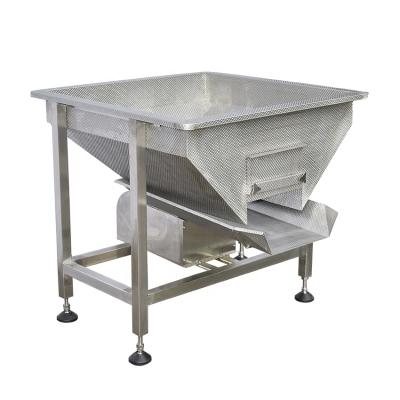 China Removable 140L / 150L Food Grade Storage Hopper Professional Vibrating Feeder For Packing System for sale