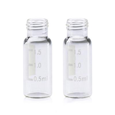 China Professional Custom Small Glass Vial Factory Wholesale HPLC Vial Cap Glass Vials for sale