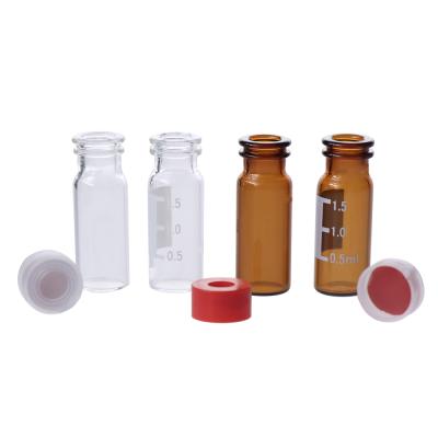 China HPLC Small HPLC Vial Label Glass Sticker For Vial Luxury Glass Vial for sale