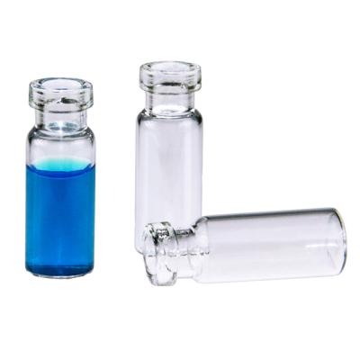 China HPLC 11 Mm Sterile Sampling Bottles Sample Transparent Bottling Sample Bottle for sale