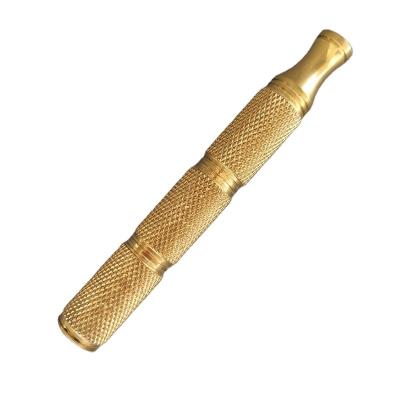 China Twin Edge High Quality Double Blade Blade Safety Razor Brass Handle for sale