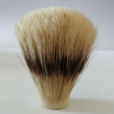 China Fake Shaving Brush DISHI 20mm Badger Hair Boar Straighten Hair Shaving Knot Used With Resin Handle Shaving Brush For Men Shaving for sale