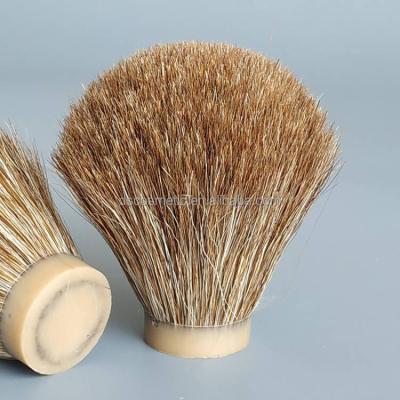 China Dishi Shaving Brush 22 24 26 Millimeter Horse Body Hair Shaving Brush Soft Knots For Men Shaving for sale