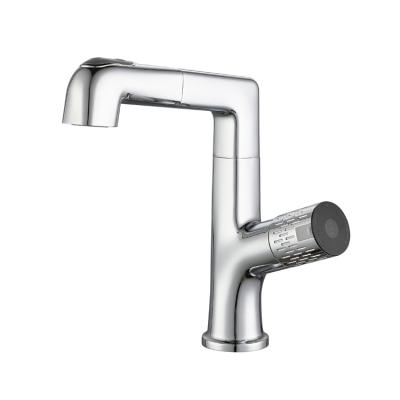 China Thermostatic Faucets Pull Out 360 Degree To Rotate Basin Faucet Smart Touchless Sensor Faucet for sale