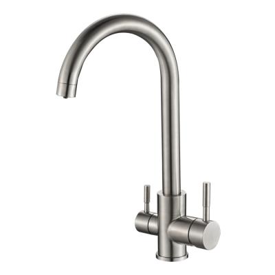 China Direct Drinking Water Purifier Tap Water Purifier Faucet Stainless Steel Kitchen Water Purifier Faucet for sale