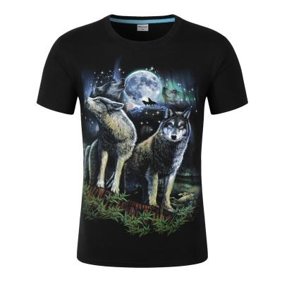 China Wholesale OEM Anti-pilling Apparel 3D Printed 100%Polyester Graphic T-Shirt Sublimation Short Sleeve Quick Dry Custom T-Shirts For Men for sale