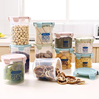 China Freshness Keeping Stain Multiple Styles Seal Kitchen Organizers Plastic Container Food Fridge Storage Boxes for sale