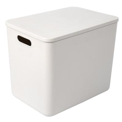 China High Quality Sustainable Clothing Organizer Storage Box Cosmetics Box Division Finish Plastic Storage Boxes With Lids for sale