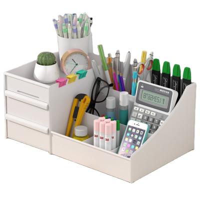 China 2021 New Household Cosmetics Drawer Stocked Desktop Storage Box for sale