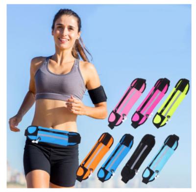 China BNPS outdoor sports bag fitness men and women running anti-theft storage bag waist bag cell phone close fitting sports cycling wate for sale