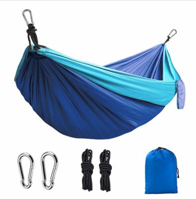 China Dormitory Park Leisure Parachute Cloth Adult Ultralight Outdoor Camping Hammock Single And Double for sale