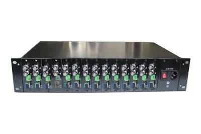 China HD-SDI pcb card slots for 14 slots 1U rack chassis over fiber converter,SDI video card slots for fiber extender for sale