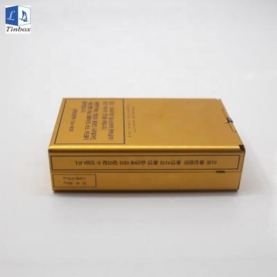 China Professional China Manufacturer Customized Spirit Cigarette Tin Cigarette Aluminum Tobacco Packaging Box for sale