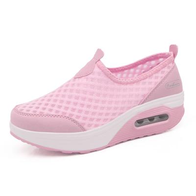 China CUSHIONING New Mesh Breathable Women Slip On Sports Shoes Women Sneakers for sale