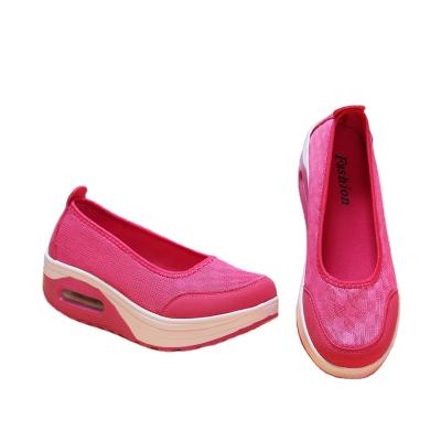 China 2963 Healthy Breathable Shoes Nurse Shoes High Heel Shock Rocking Shoes CUSHIONING for sale