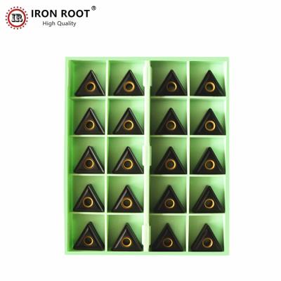 China Metal Cutting 10P TNMG160408 TG3115 CNC Metal Lathe Cutting Tool Carbide Turning Insert for sale