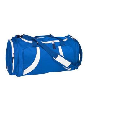 China promotional fashion blue travel duffel bag travelling bag for sale