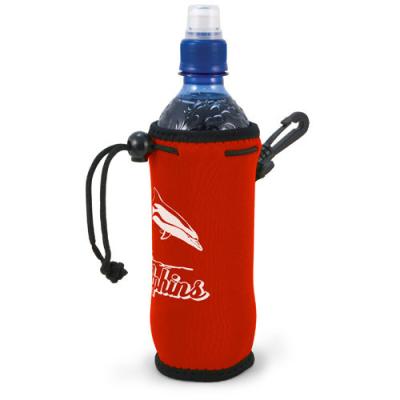 China Durable 0.35 Thickness Neporene lunch bags / logo printed Red can holder bag for sale