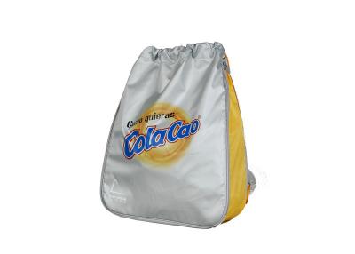 China Custom Printed Drawstring Backpacks for sale