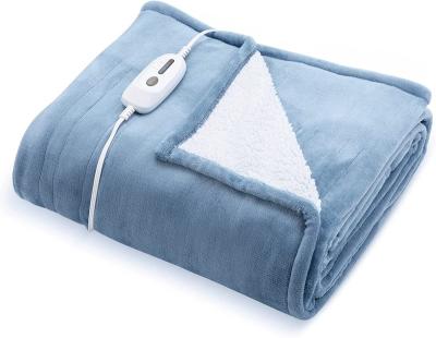 China Anti Dust Mites Sample Heated Home Office Spare Electric Spray Blanket Use And Machine Washable Electric Blanket for sale