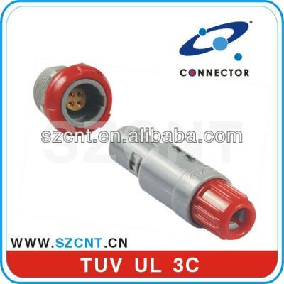 China Waterproof Plastic Power Cable Connector IP65 / Medical 2 3 4 5 6 7 9 Pin 1P Series Circular For Medical Equipments for sale