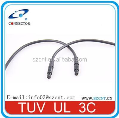 China Original SZCNT Automotive Push Pull Plastic Black Male Connector With Cable for sale