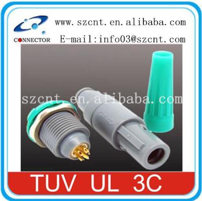 China Cosmetology Automotive Medical Equipment Plastic Waterproof IP67 2 Connector 4 5 6 7 8 14 Pin Push Pull Self-locking Connector. for sale