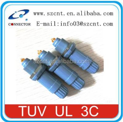 China Automotive / Power / Medical Equipment / Audio & Video SZCNT PAG PACK 1P 2 - 14 Pin Push Pull Self-Latching Plastic Medical Connector for sale