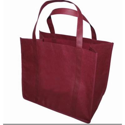 China Fashion Promotion Handled Wholesale Custom Non Woven Shopping Bag Laminated Non Woven Bag for sale