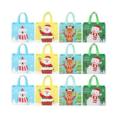 China Eco-Friendly Best Selling High Quality Custom Logo Printed Christmas Fancy Non Woven Bag for sale