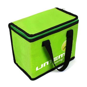 China Custom non woven waterproof cheap cromotion insulated woven fabric ice cooler delivery bags for sale