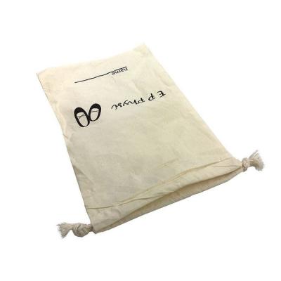 China Eco-friendly Hot Selling Stretching Hot Products Cheap Portable Cotton Drawstring Bag for sale