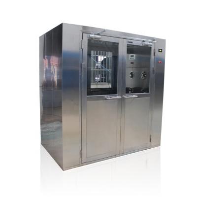 China Factory Stainless Steel Full Over Double Person Automatic Door Air Shower Room for sale