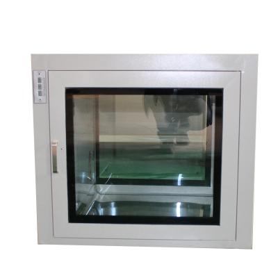 China Factory electronic interlock static pass through transfer box/hatch for clean room with ISO/CE/GMP for sale