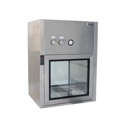 China Factory Dusty Free SS304 Pass Box/Pass Through/Transfer Window For Food Industry With HEPA Filter for sale