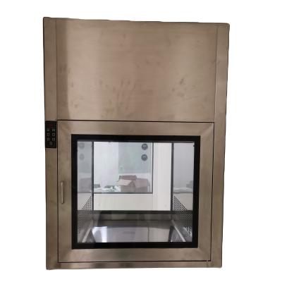 China Factory Best Quality Stainless Steel Dynamic Pass Box / Transfer Hatches With HEPA Filter For Clean Room for sale