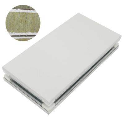 China High Build Quality GMP Certified Glass Insulated Magnesium Rock Wool Roof And Wall Sandwich Panel For Cleanroom Peoject for sale