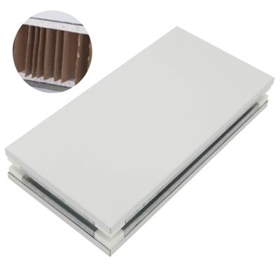 China High Quality GMP Certified Honeycomb Insulated Glass Magnesium Paper Roof And Wall Construction Sandwich Panel For Cleanroom Peoject for sale