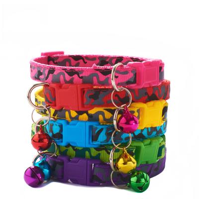 China Fashionable Dog Strings Paw Collar Buckle Collar Bell Dog Lights Cheaper Print Pet Advance for sale