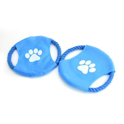 China Durable Cotton Rope Interactive Pet Toys Dog Outdoor Throwing Toys Bite Resistant Pet Toys for sale