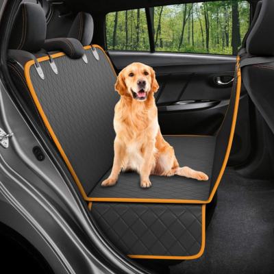 China Manufacturer Wholesale Oxford Backseat Dogs Swing Protection Against Dirt Waterproof Pet Fur Dog Car Seat Cover. for sale